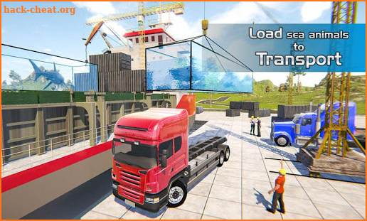 Wild Sea Animals Truck Transport Simulator screenshot
