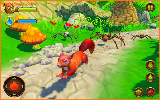 Wild Squirrel Simulator – Wildlife Forest Game screenshot