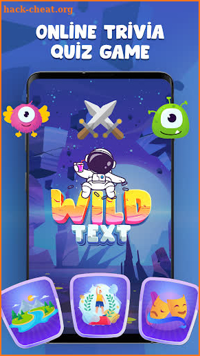 Wild Text - Trivia Online Quiz Game screenshot