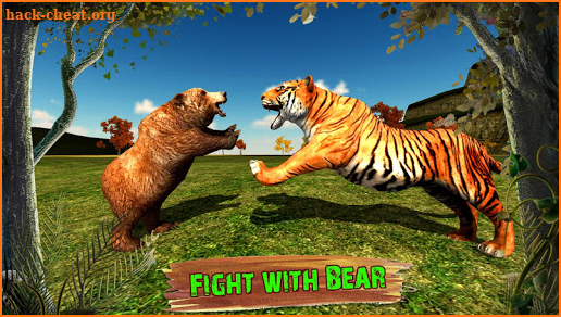 Wild Tiger Family Simulator - Tiger Games screenshot
