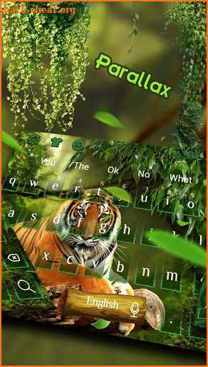 Wild Tiger Parallax screenshot