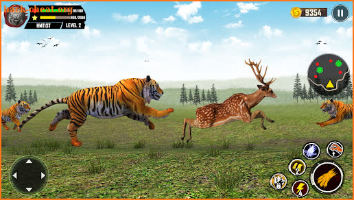 Wild Tiger Simulator 3D Games screenshot