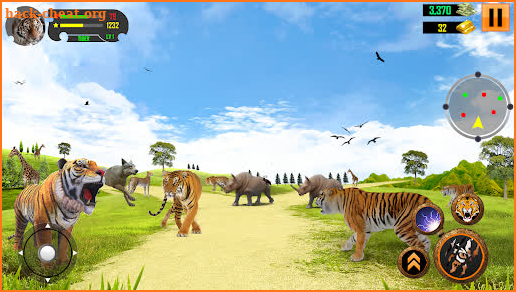 Wild Tiger Simulator Games screenshot