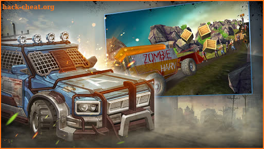 Wild Truck Hitting Zombies screenshot