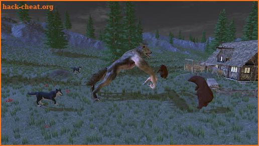 Wild Werewolf Forest Hunt Game screenshot
