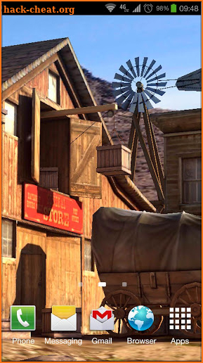 Wild West 3D Live Wallpaper screenshot