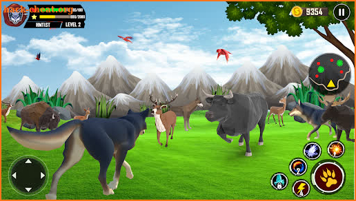Wild Wolf: Animal Simulator 3d screenshot