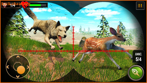 Wild Wolf Hunting Adventure: Animal Shooting Game screenshot