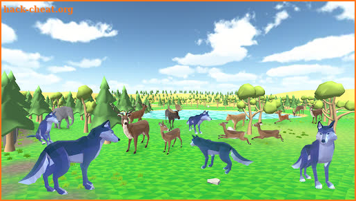 Wild Wolf Simulator Games screenshot