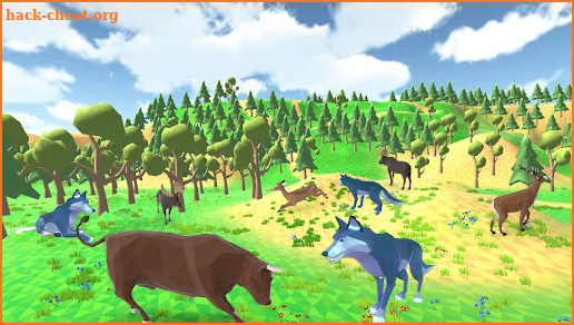 Wild Wolf Simulator Games screenshot