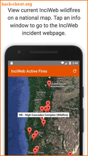 Wildfire Info screenshot