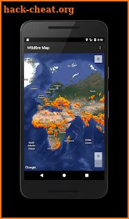 Wildfire Map screenshot