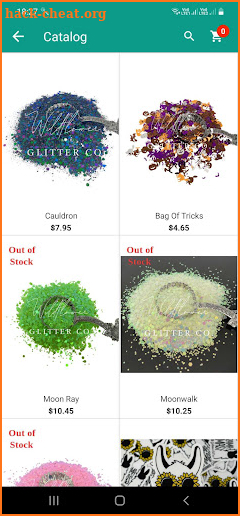 Wildflower Glitter Co. LLC screenshot