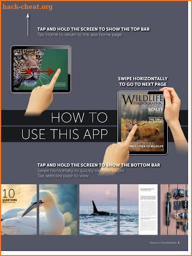 Wildlife Photographic Magazine screenshot