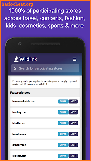 Wildlink screenshot