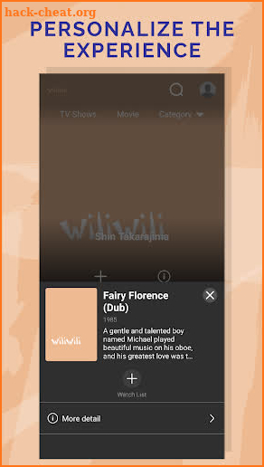 WiliWili Anime Watch Discovery screenshot
