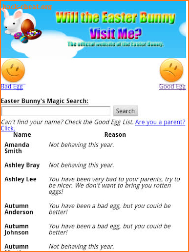 Will The Easter Bunny Visit Me screenshot