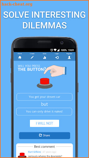 Will You Press The Button? screenshot