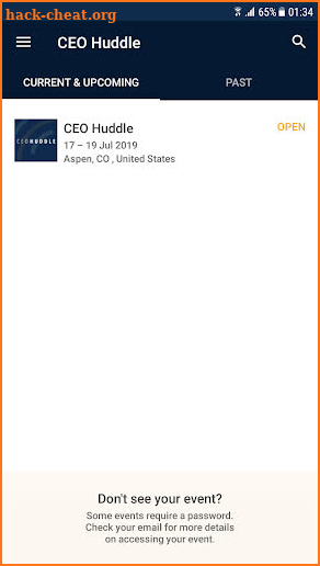 William Blair CEO Huddle screenshot