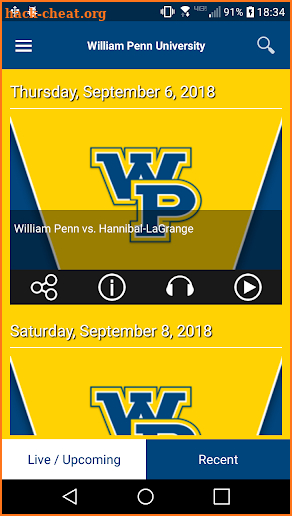 William Penn University screenshot
