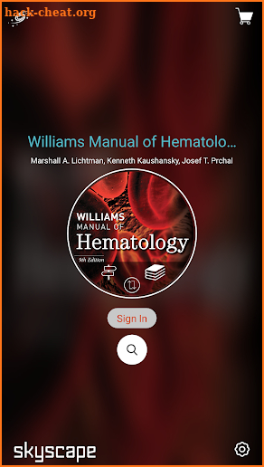 Williams Manual of Hematology screenshot