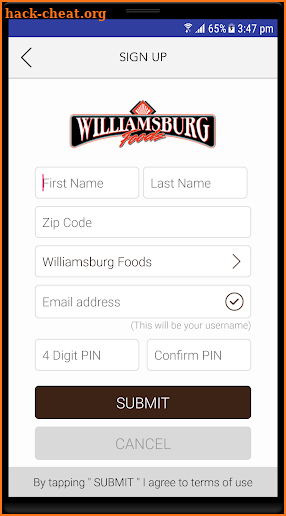 Williamsburg Foods screenshot