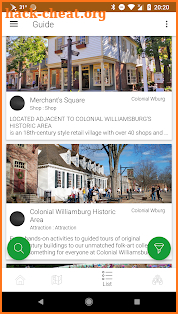 Williamsburg Va Guide screenshot