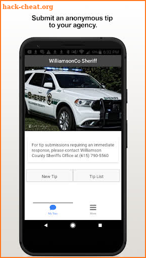 WilliamsonCo Sheriff screenshot