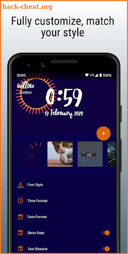 Willow Motion - Animated GIF Watch Face screenshot