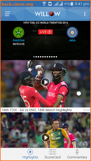 Willow - Watch Live Cricket screenshot