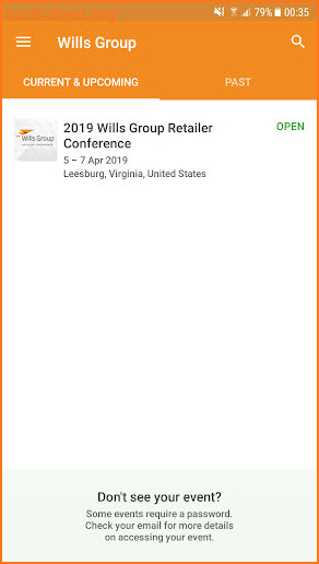 Wills Group Retailer Conf. screenshot