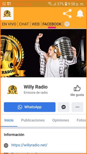 Willy Radio screenshot