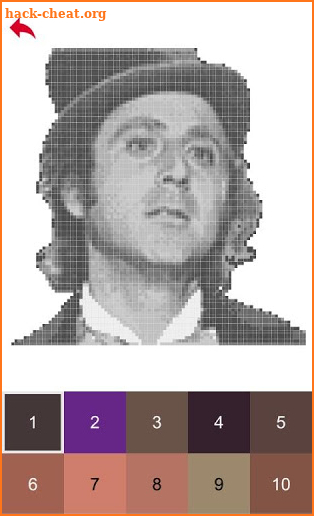 Willy Wonka Color by Number - Pixel Art Game screenshot