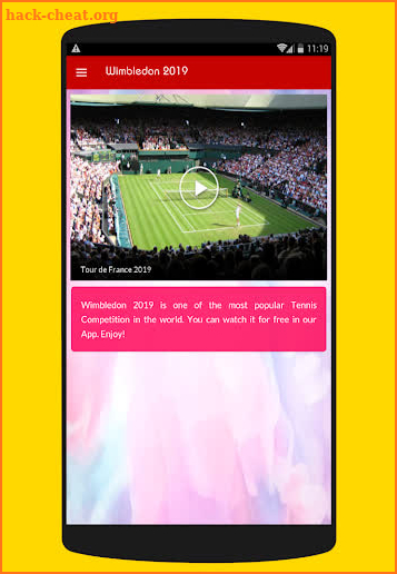 Wimbledon 2019 screenshot