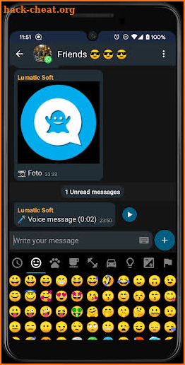 WimLow - Privacy in your chat screenshot