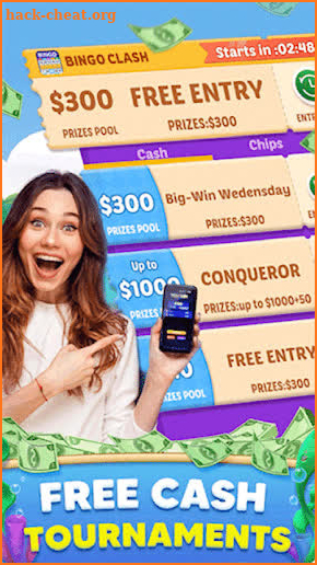 Win Bingo Clash Real Cash Guia screenshot