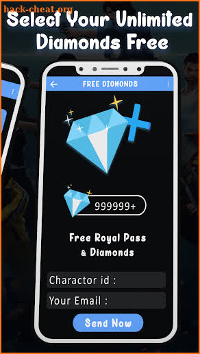 Win Diamonds For FFire Daily Skin Tools screenshot