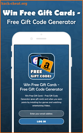 Win Free Gift Cards - Free Gift Code Generator screenshot