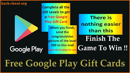 Win Google Play Gift Cards screenshot