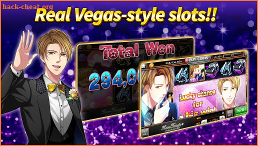 Win His Heart Slots - ANIME Casino Slot Machine screenshot