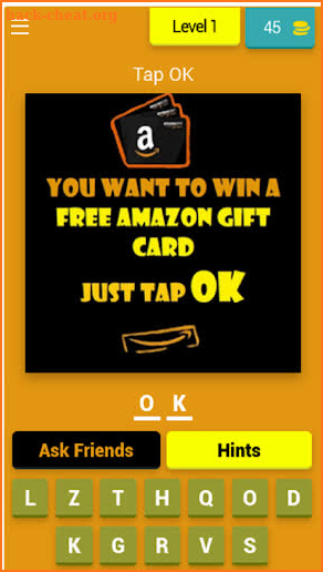 Win Online Gift Cards screenshot