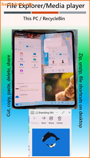 Win-X Launcher for Foldables screenshot