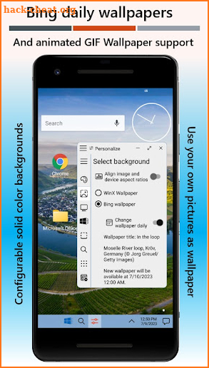 Win-X Launcher Ultimate screenshot