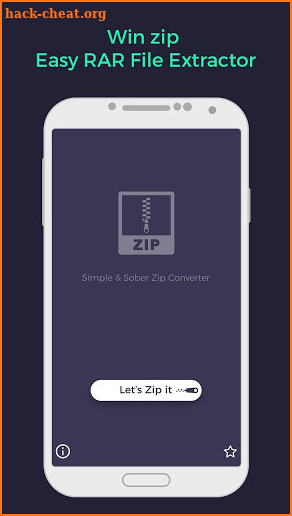 Win zip - Easy RAR File Extractor screenshot