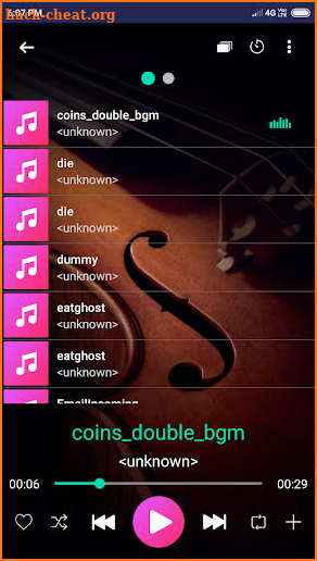 Winamp Music Player screenshot