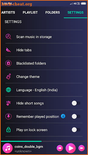 Winamp Music Player screenshot