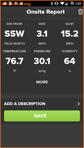Wind & Weather Meter screenshot