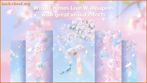 Wind Chime Live Wallpaper & Launcher Themes screenshot