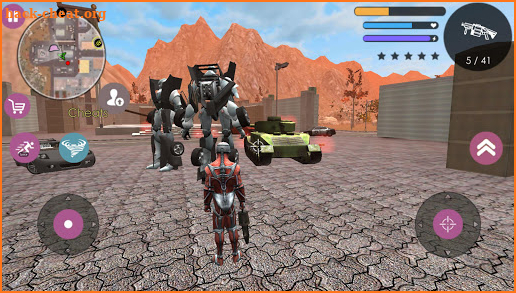 Wind Hero Tornado Hero Vegas Crime Vice Mafia Sim screenshot
