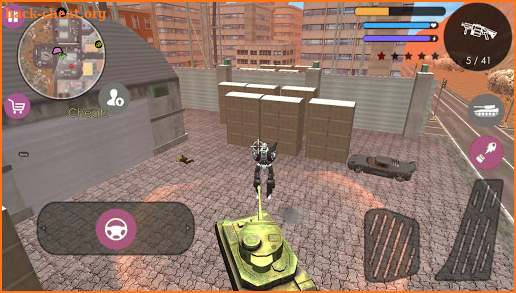 Wind Hero Tornado Hero Vegas Crime Vice Mafia Sim screenshot